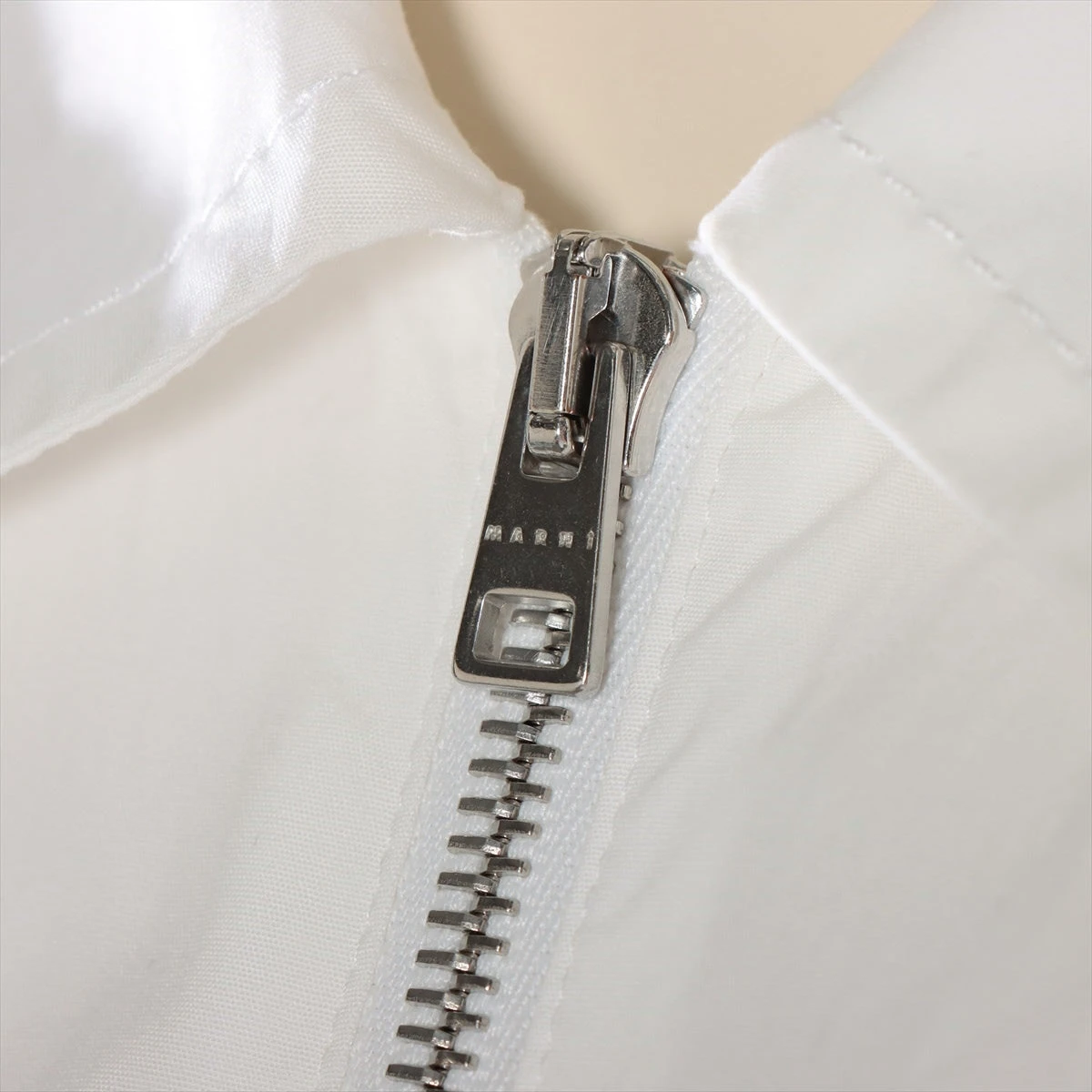 マルニ 17AW コットン ジャケット 44 ホワイト M05DL0087 Bスタンプ