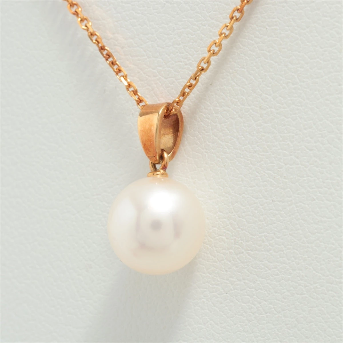 ミキモト パール ネックレス k18 ミキモト パール ネックレス K18(YG) 2.9g 約8.5mm A1879254