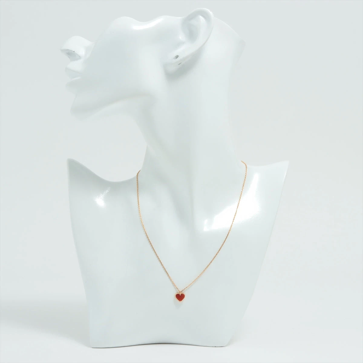 ヴァンクリーフ＆アーペル スウィート ハート ペンダント カーネリアン ヴァンクリーフ＆アーペル Van Cleef & Arpels】ネックレス
