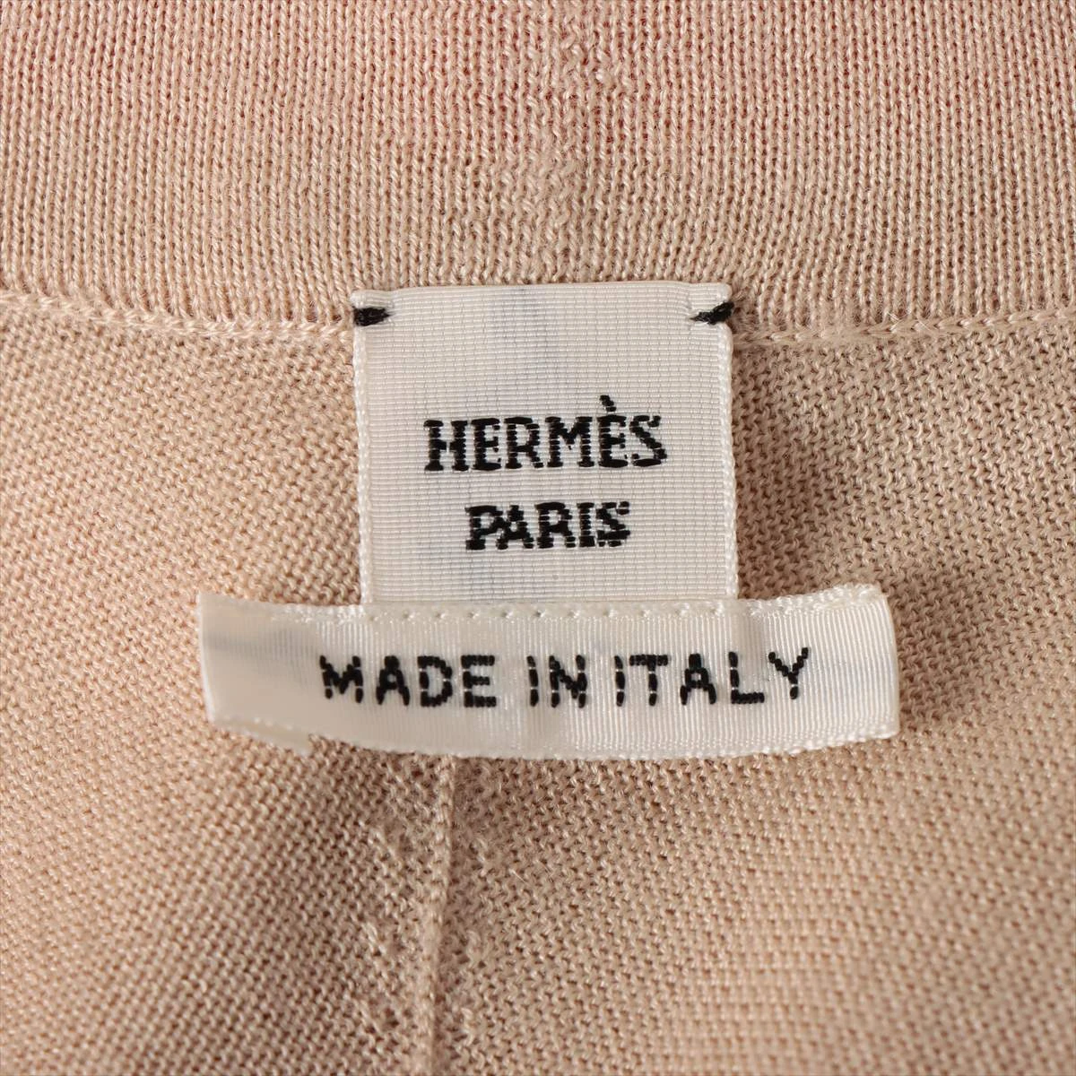 エルメスカシミヤシルクカーディガン エルメス カシミヤ×シルク カーディガン 38 レディース ベージュ