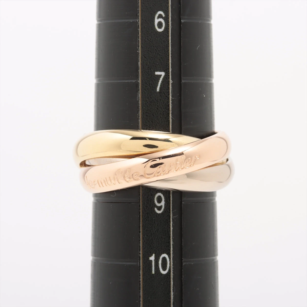 カルティエ トリニティリング Au750 サイズ9.5 カルティエ トリニティリング Au750 サイズ9.5 (Cartier/指輪