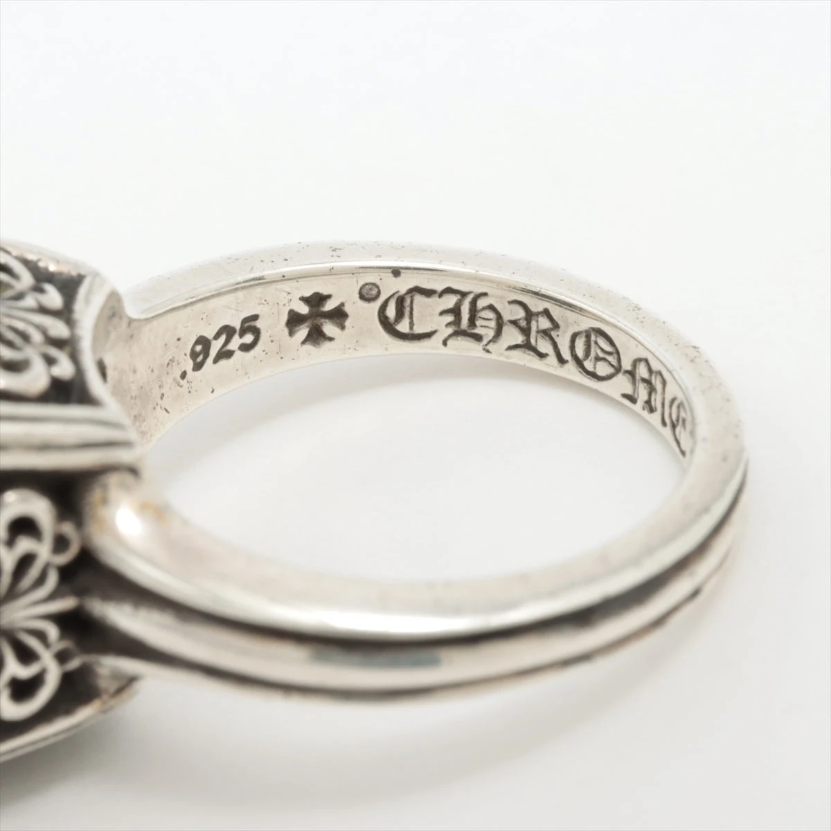 クロムハーツ　カクテルリング　13号 CHROME HEARTS クロムハーツ（原本無） CHプラス バタフライ