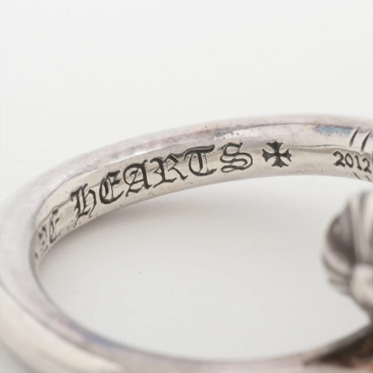 ネイルクロスボールリング CHROME HEARTS クロムハーツ ネイル クロスボールリング 22k