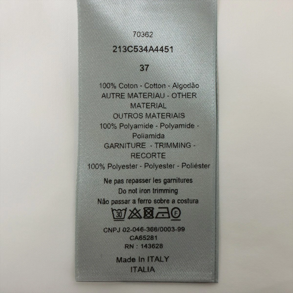 【人気コラボ】ディオール×サカイ☆刺繍ロゴ入り長袖シャツ 即完売注意 入手困難 即完売正規品新品タグ付きDior x SACAI Tシャツ L 黒 BLACK