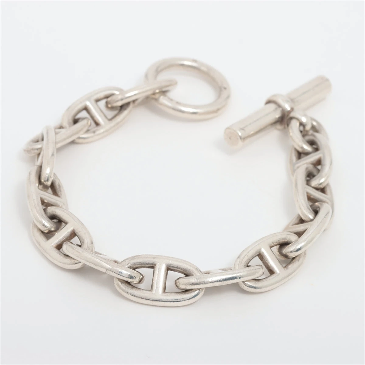 エルメス シェーヌダンクルGM ブレスレット 13コマ 925 71.9g シルバー  