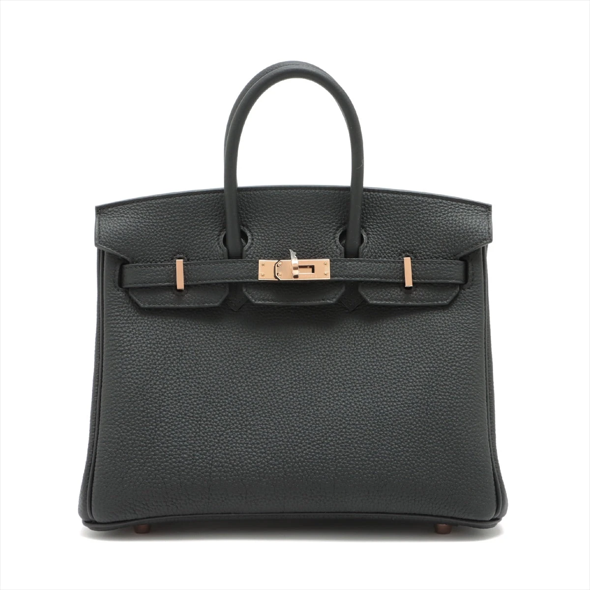エルメス バーキン25 トゴ ブラック ピンクゴールド金具 B:2023年