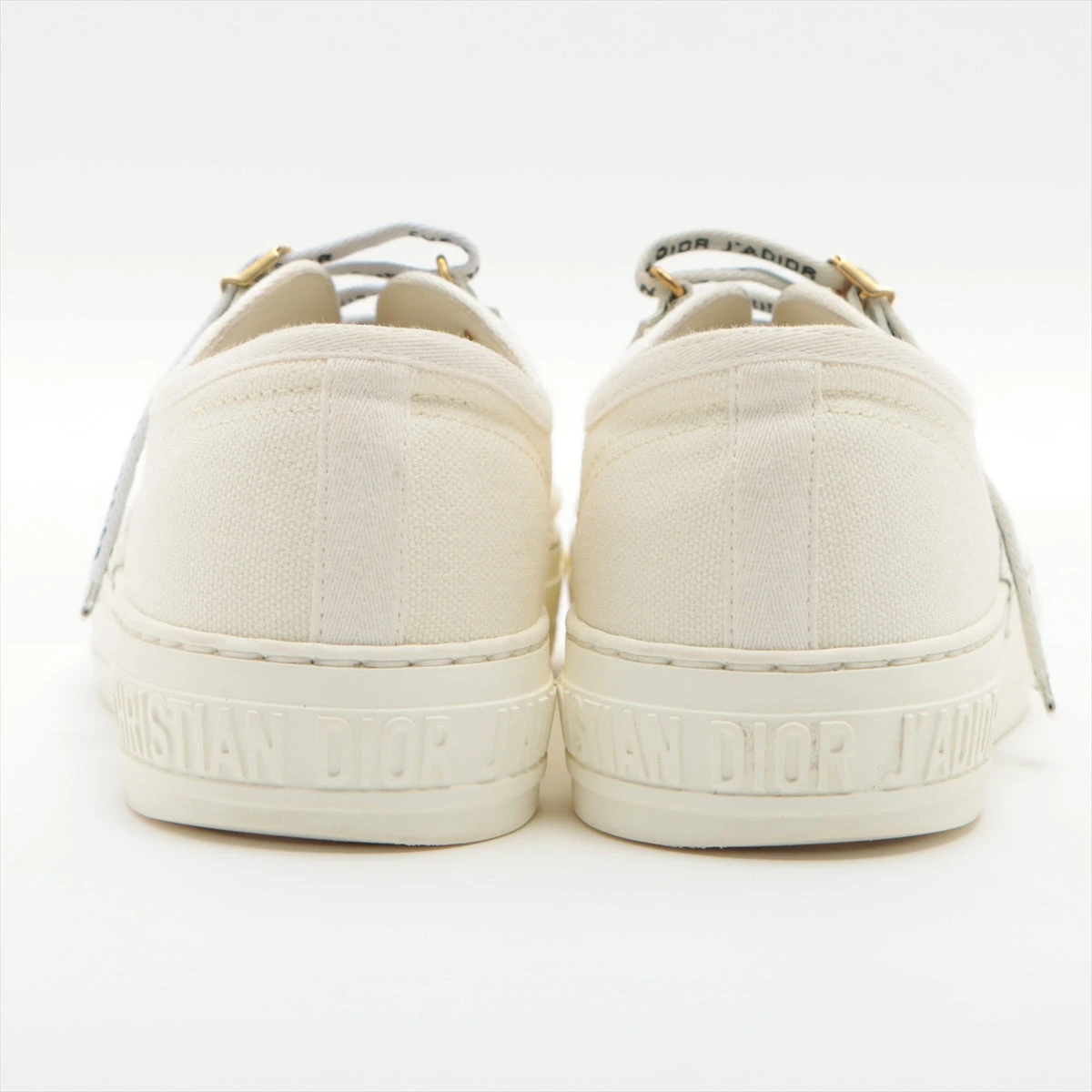 クリスチャンディオール WALK'N'DIOR キャンバス×レザー