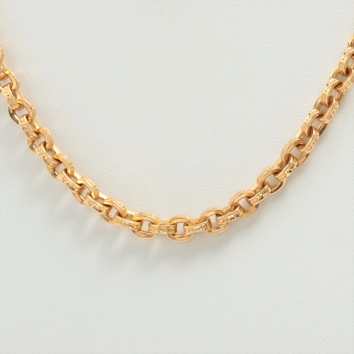 クロムハーツ ペーパーチェーン 20インチ ネックレス 22K×14K