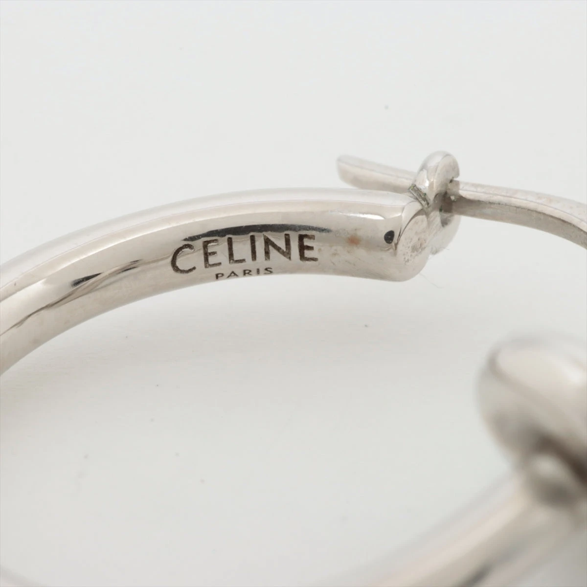 セリーヌ ノット ピアス(両耳用) GP シルバー A1895069｜中古