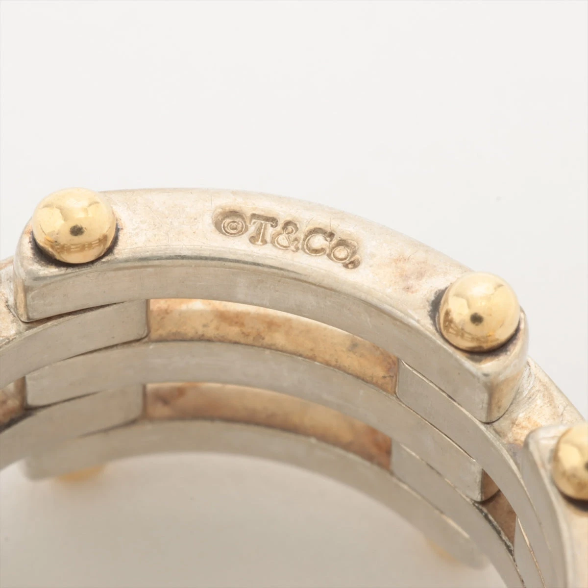 TIFFANY&Co. ゲートリング 925/750 サイズ14〜15号 TIFFANY&Co. ゲートリング 925/750 サイズ14〜15号 - メルカリ