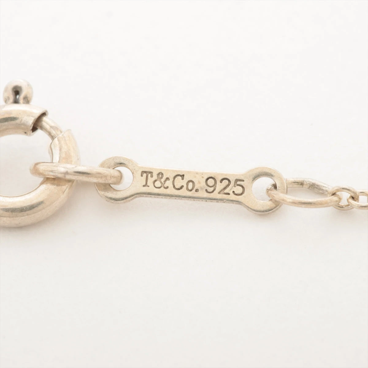 ティファニー フラワー ネックレス 925×ダイヤ 2.6g シルバー A1858485 