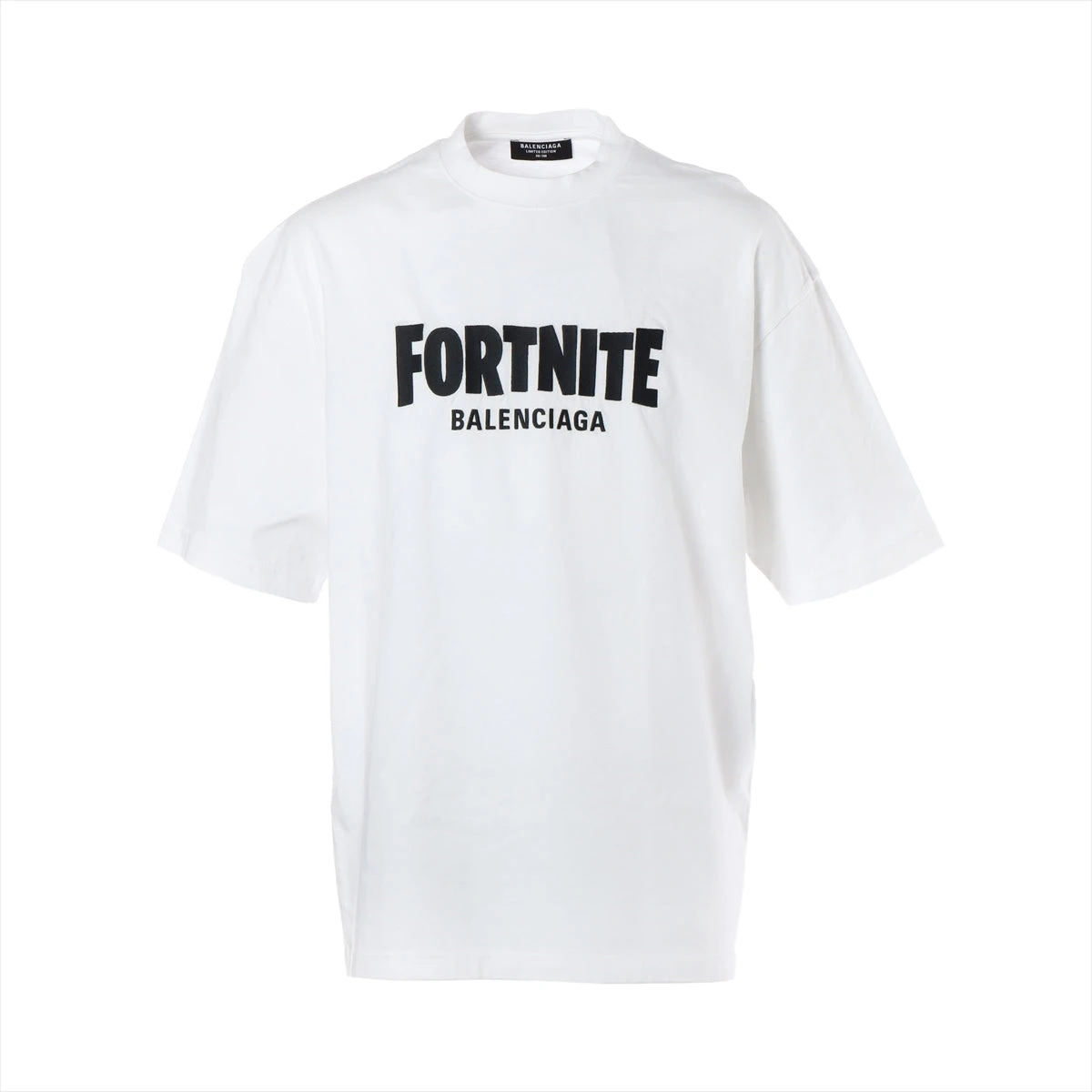 バレンシアガ 21年 コットン Tシャツ M メンズ ホワイト