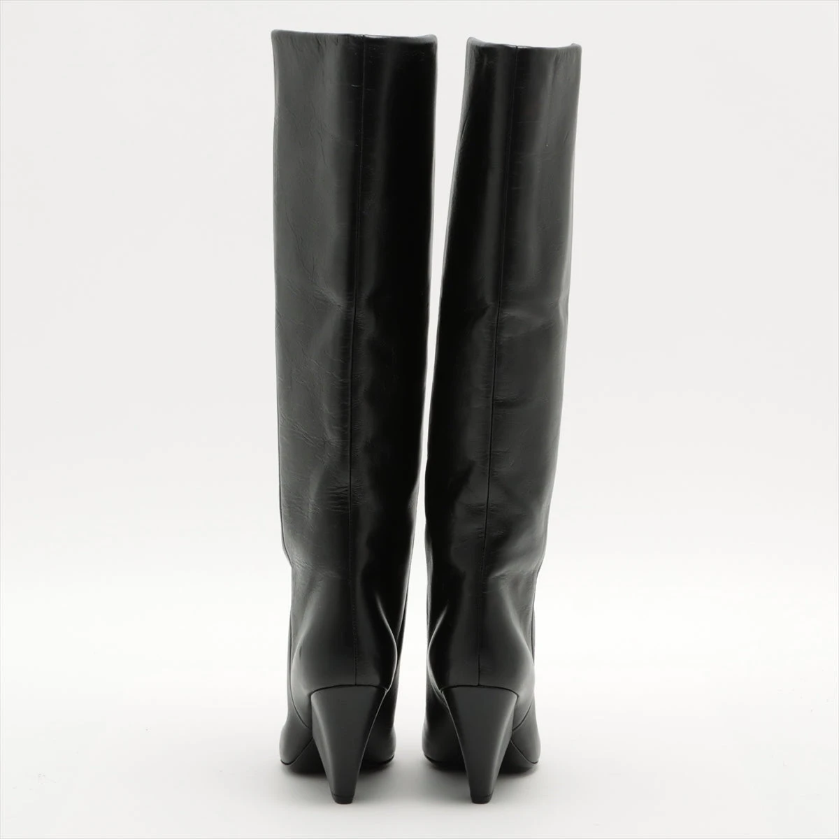 サンローラン ベルト付き ロングブーツ サンローランパリ レザー