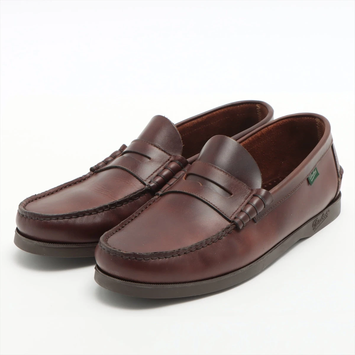 Paraboot ブラウン ローファー Paraboot ブラウンレザー ローファー 9