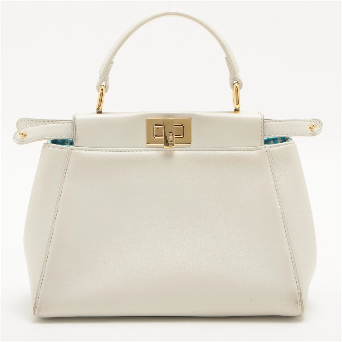 ピーカブー ミニ カーフレザー ホワイト | Fendi