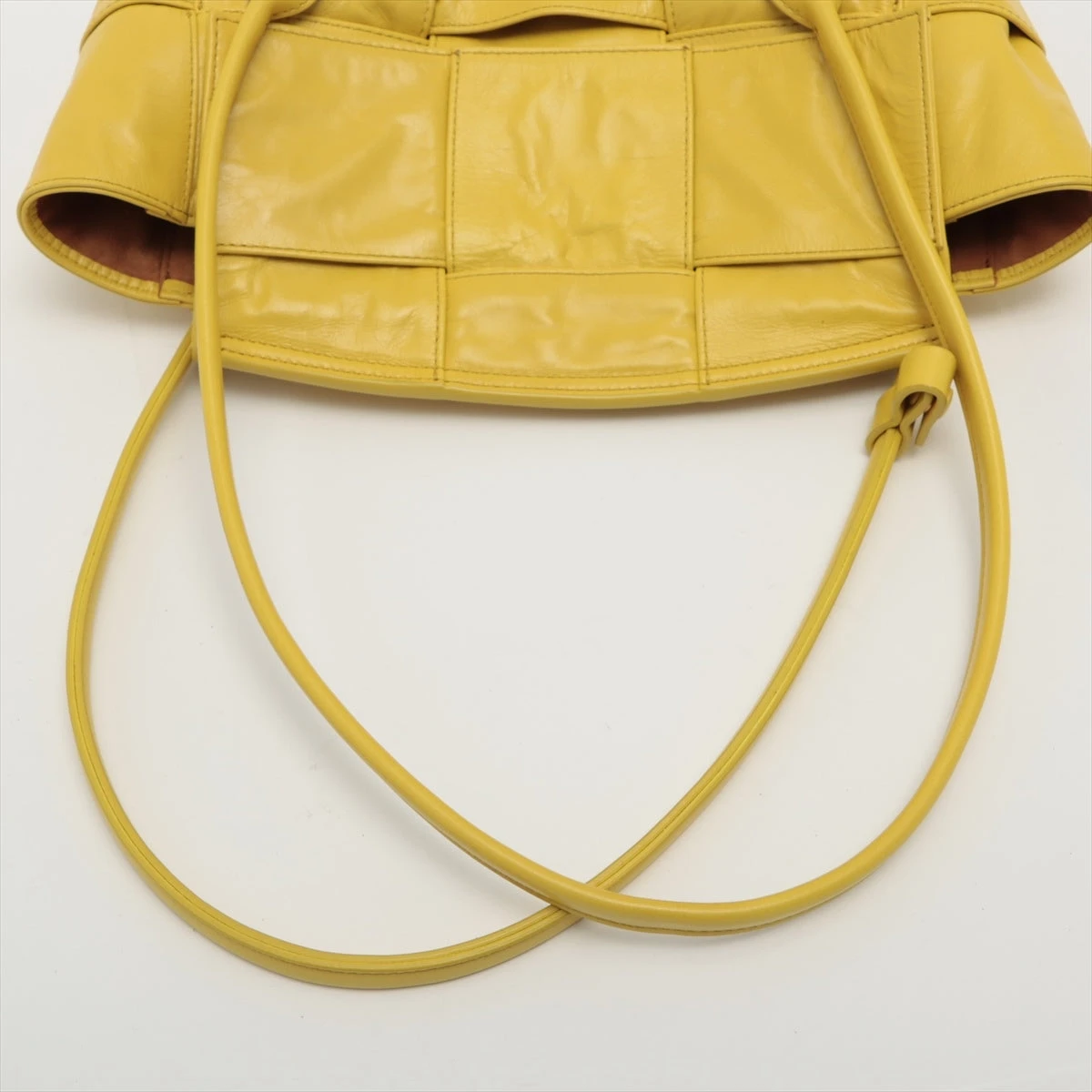 【ボッテガヴェネタ】ミニ ザ ツイスト ハンドバッグ レザー イエロー Bottega Veneta Mini Twist Calf Yellow | SACLÀB