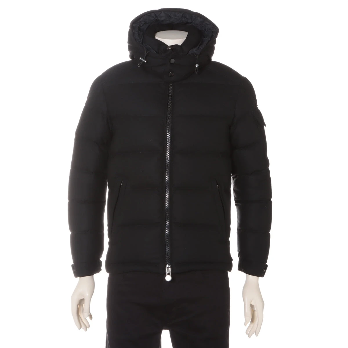 MONCLER MONTGENEVRE ウール フード付ダウンジャケット1 MONCLER モンクレール モンジュネーブル MONTGENEVRE ダウン
