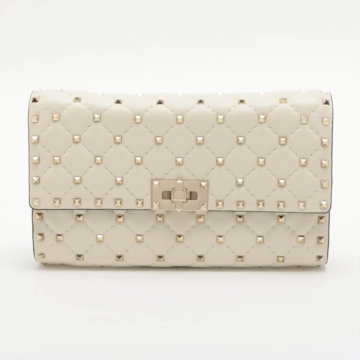 ヴァレンティノガラヴァーニ ロックスタッズ レザー チェーン  