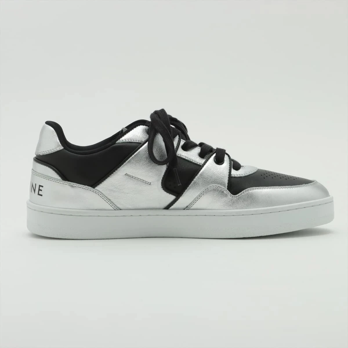 セリーヌ　スニーカー　ブラックレザー　43 セリーヌ CELINE CELINE スニーカー 361494644C.38AB RUNNER
