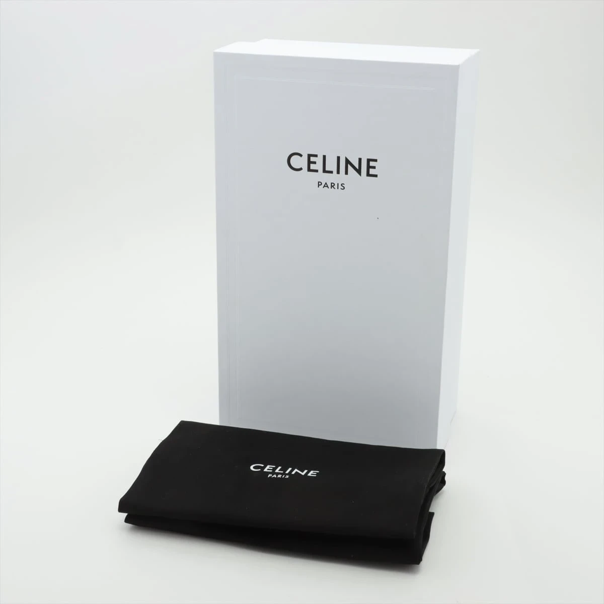 セリーヌ レザー スニーカー 41 メンズ ブラック×シルバー CT-04