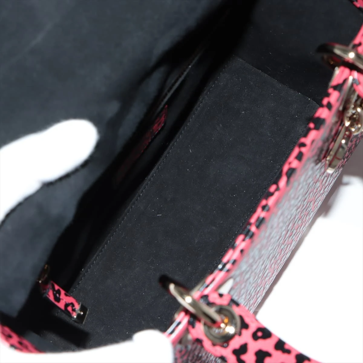 最終値下　ディオール　レディディオール  レオパード柄 2WAY ハンドバッグ Amazon | [Dior] (ディオール) レディディオール レオパード