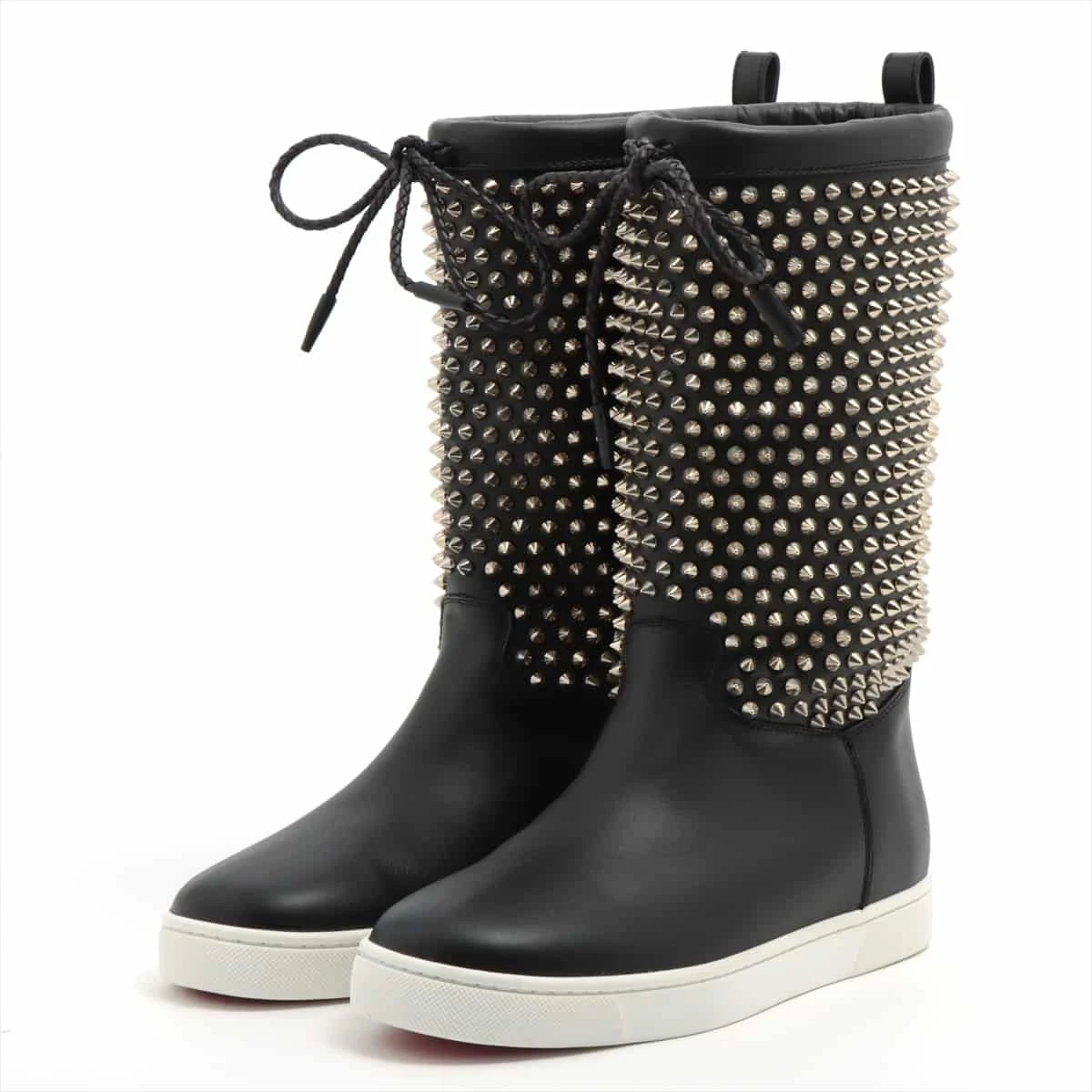 クリスチャンルブタン☆スウェードロングブーツ☆37☆ブラック 楽天市場】Christian Louboutin ロングブーツ クリスチャン ルブタン