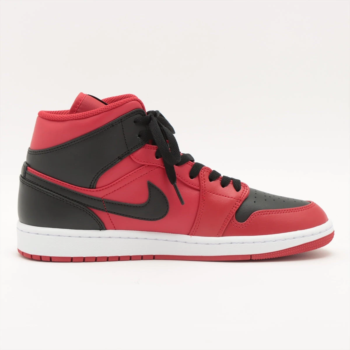 ナイキ AIR JORDAN 1 MID レザー ハイカットスニーカー 27.5cm