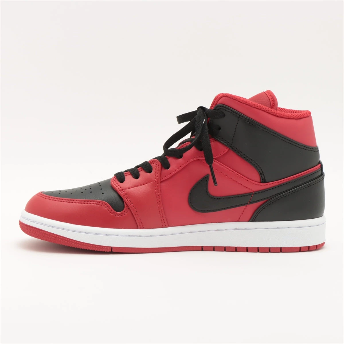 ナイキ AIR JORDAN 1 MID レザー ハイカットスニーカー 27.5cm