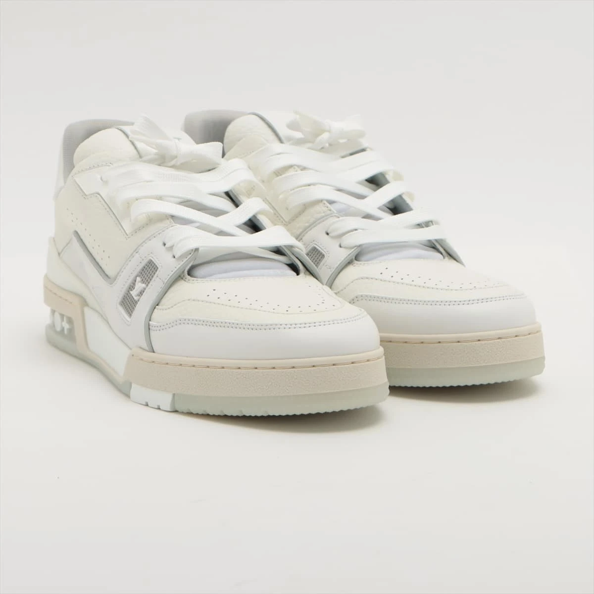 ルイヴィトン LVトレイナーライン レザー スニーカー size 7 ホワイト ルイヴィトン LVトレイナーライン レザー スニーカー size 7
