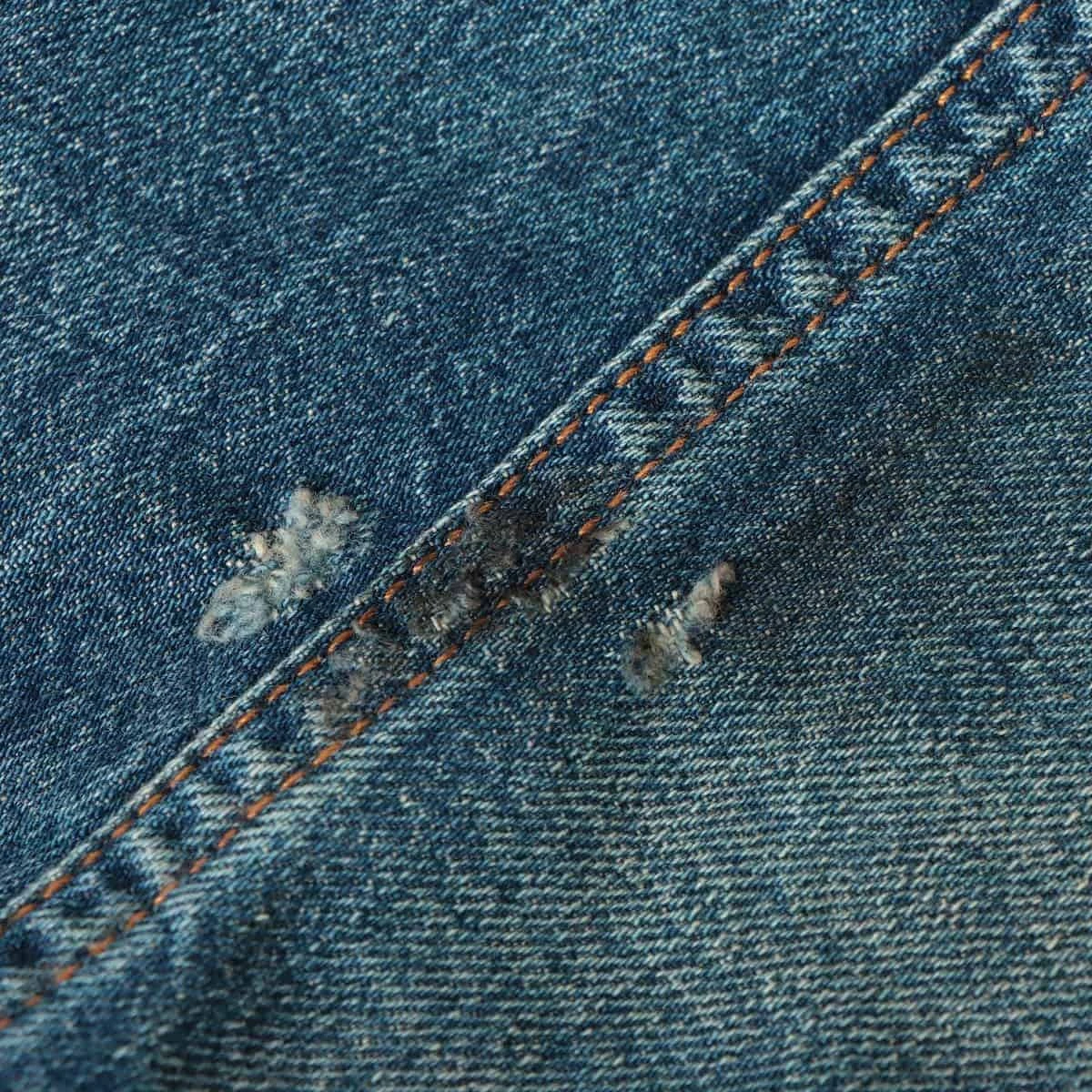 バレンシアガ 21SS コットン×ポリエステル デニムパンツ S