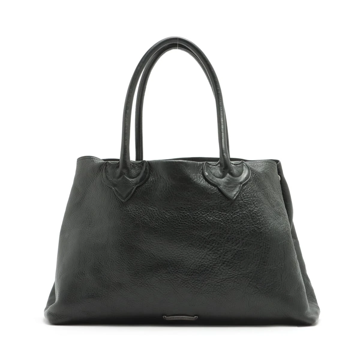 クロムハーツ セメタリークロス トートバッグ レザー×925 ブラック