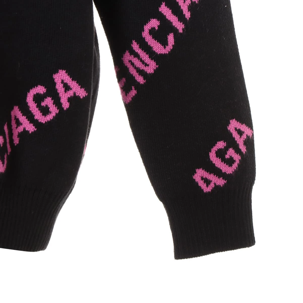バレンシアガニット　ピンク ピンク系 M BALENCIAGA(バレンシアガ) ニット・セーター
