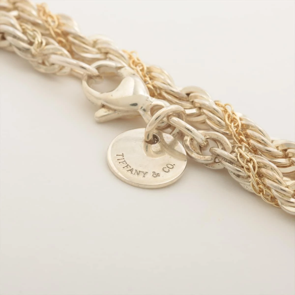 ティファニー ツイスト ネックレス 925×750 ゴールド×シルバー