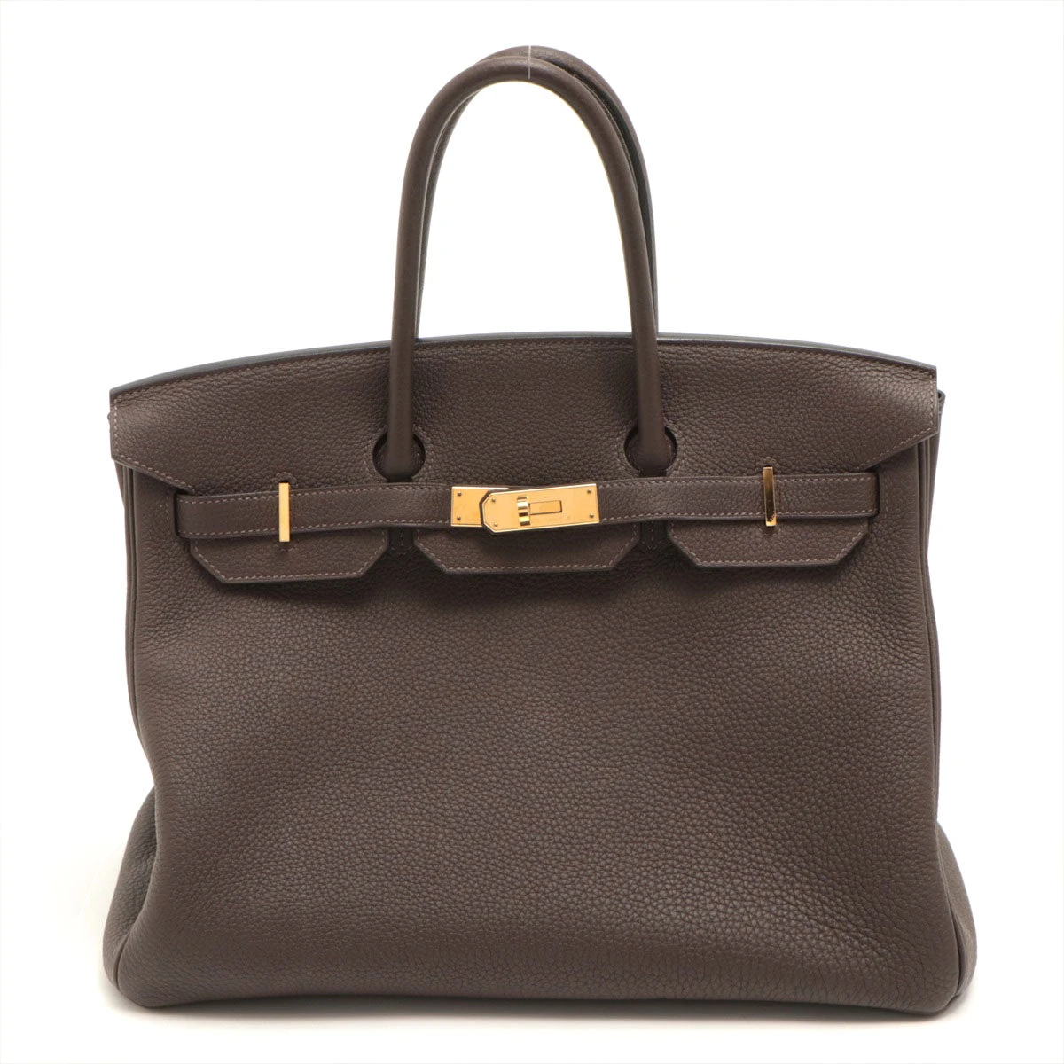 エルメス バーキン35 トゴ エベンヌ ゴールド金具 Y:2020年 A1691647