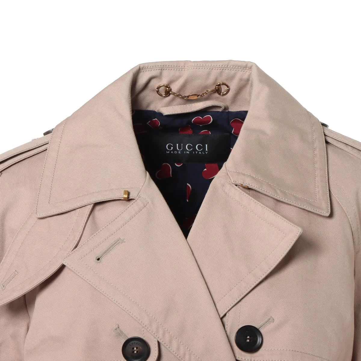 GUCCI 【美品】 / グッチ | 総裏地 ベルト付き ロングトレンチ