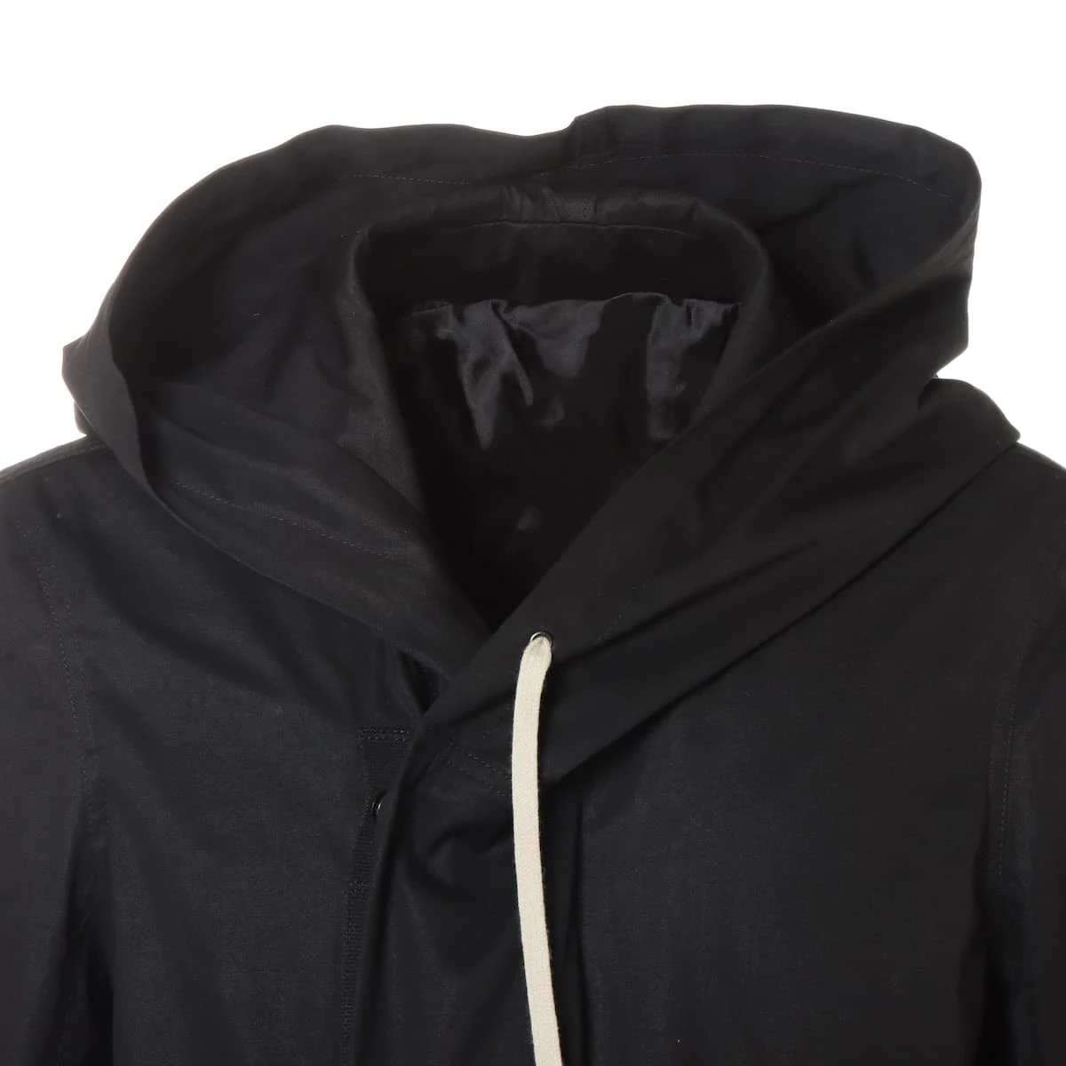 リックオウエンス 21SS コットン×ポリウレタン モッズコート IT46