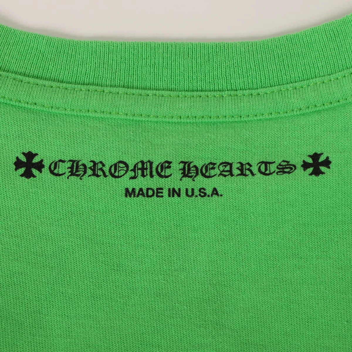 クロムハーツ マッティボーイ Tシャツ コットン XL グリーン SEX