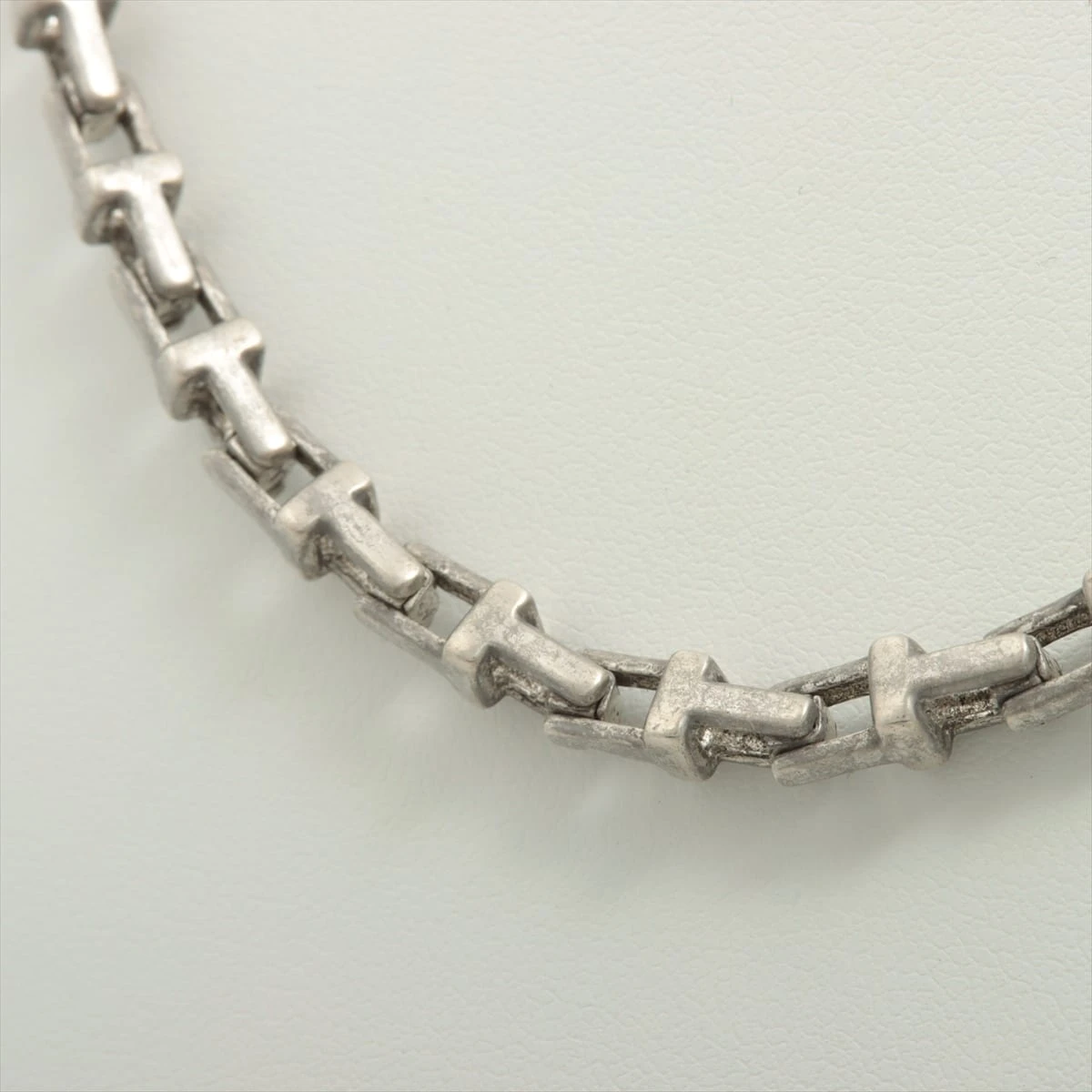 ヒロマス　ティファニー　ネックレス　Tチェーン　Tナロー　20inch TIFFANY & Co. ティファニー T NARROW CHAIN Tナローチェーン