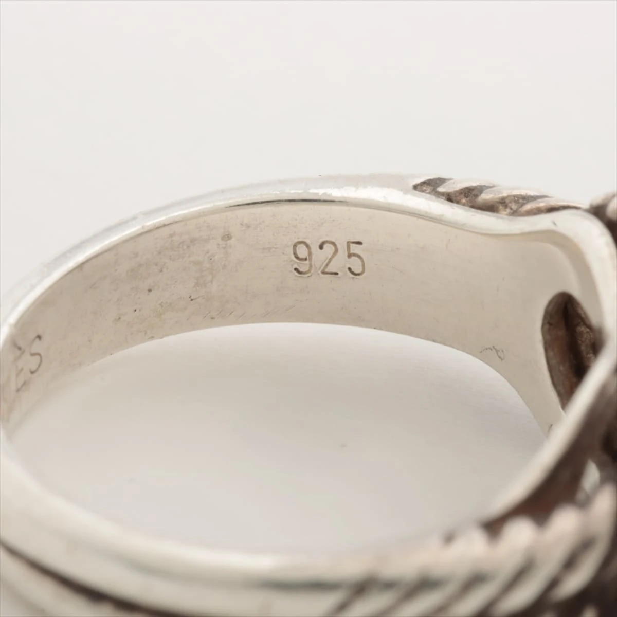 ！美品！エルメス　リング　シルバ925 HERMES エルメス リング 指輪 クロワゼット 48 SV925 シルバー