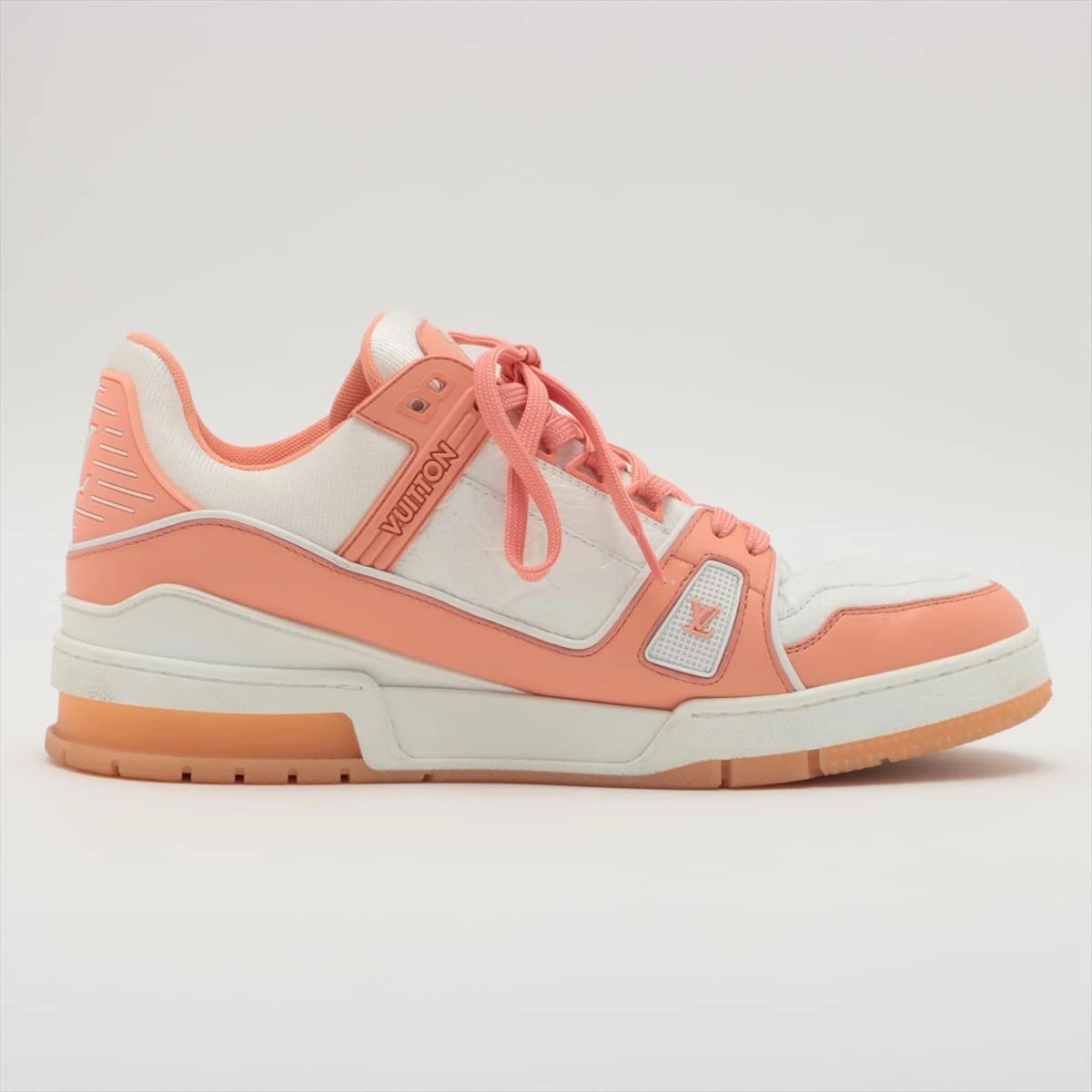 ヴィトン LVトレイナーライン 20年 レザー スニーカー 7 メンズ