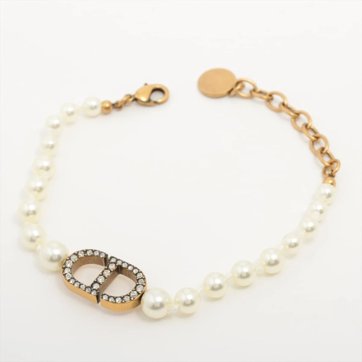 美品　クリスチャンディオール 30 MONTAIGNE ブレスレット パール 楽天市場】Dior ディオール ブレスレット 30 Montaigne
