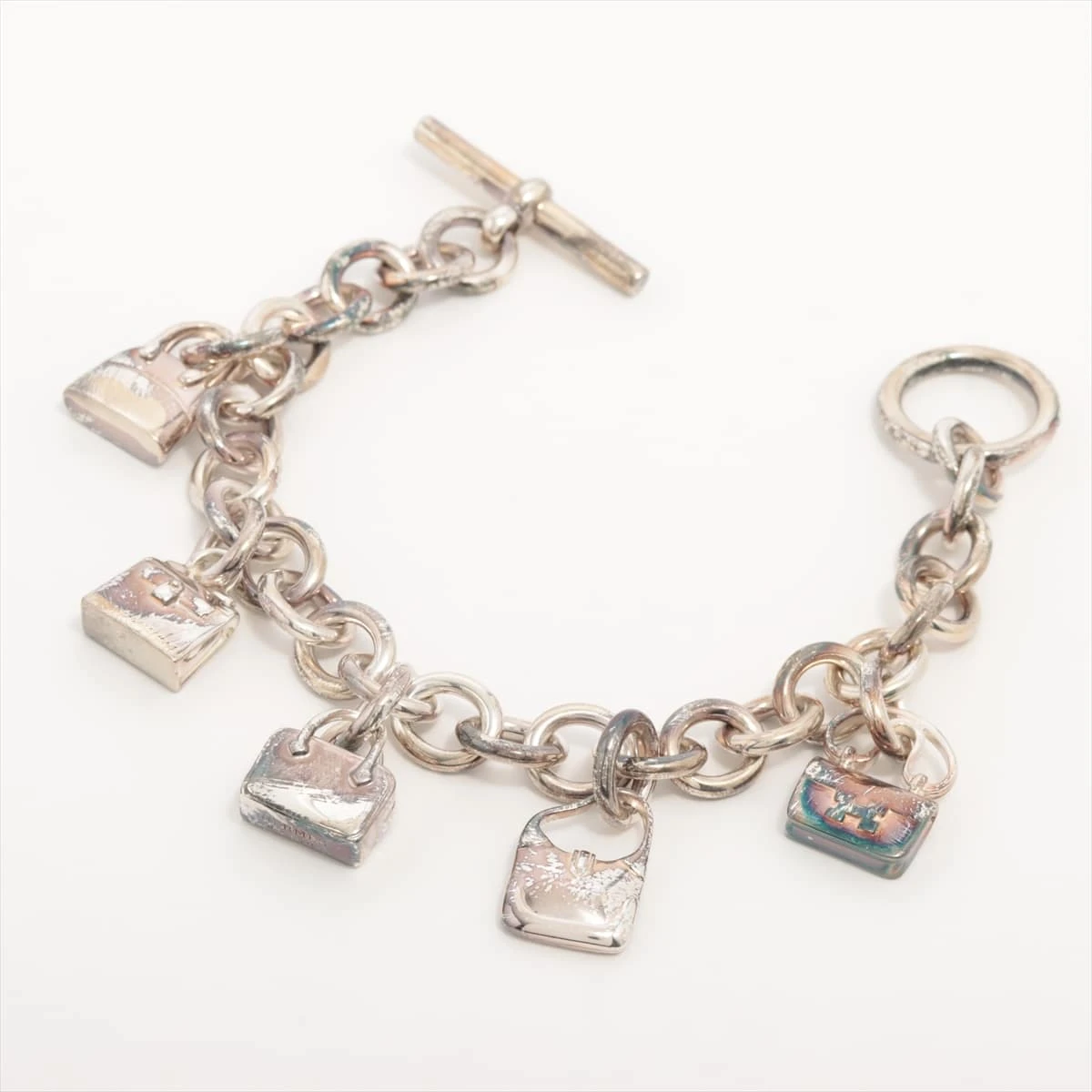 エルメス アミュレット5 ブレスレット 925 62.3g シルバー A1621777