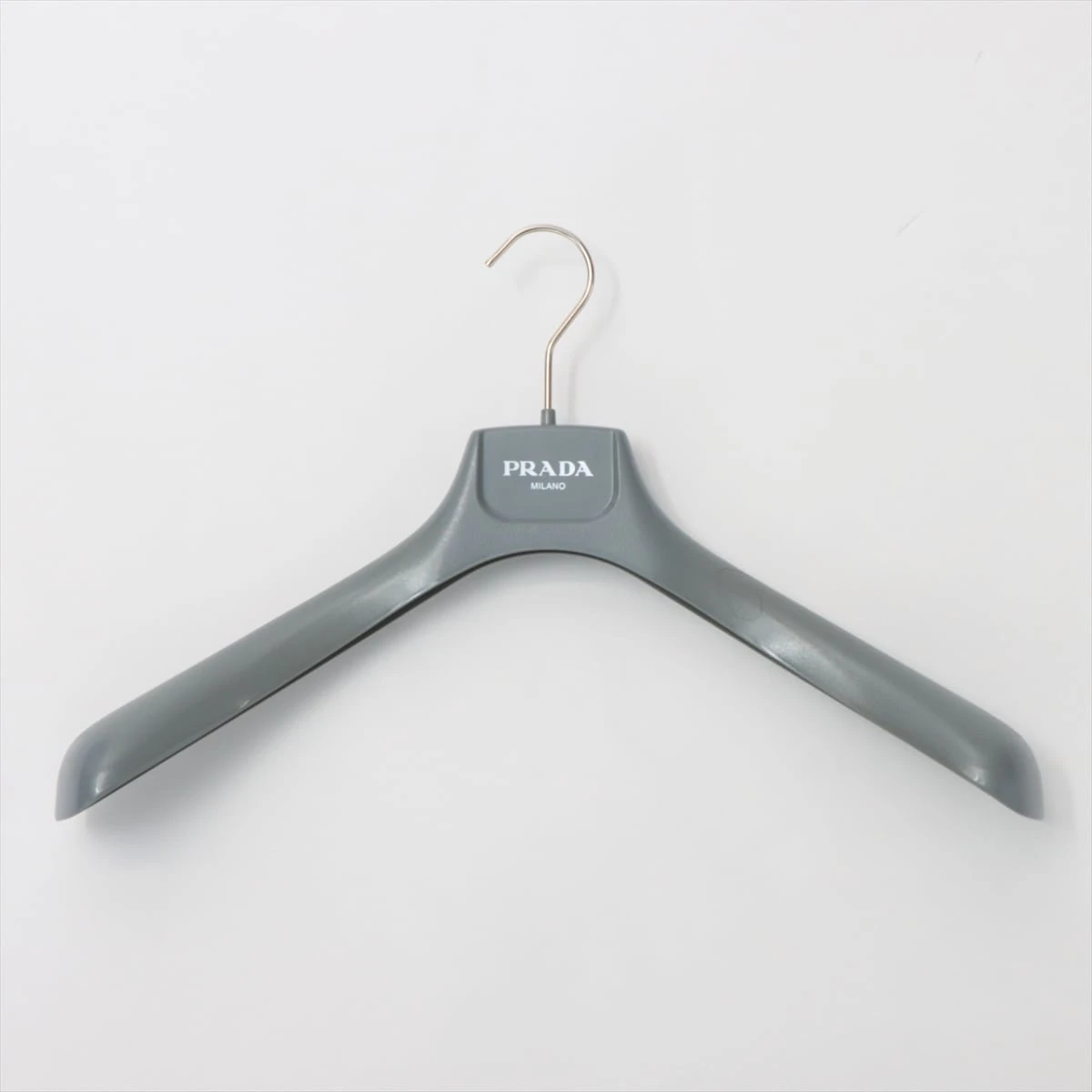 プラダ 21年 ナイロン ダウンベスト 52 メンズ ブラック 三角プレート