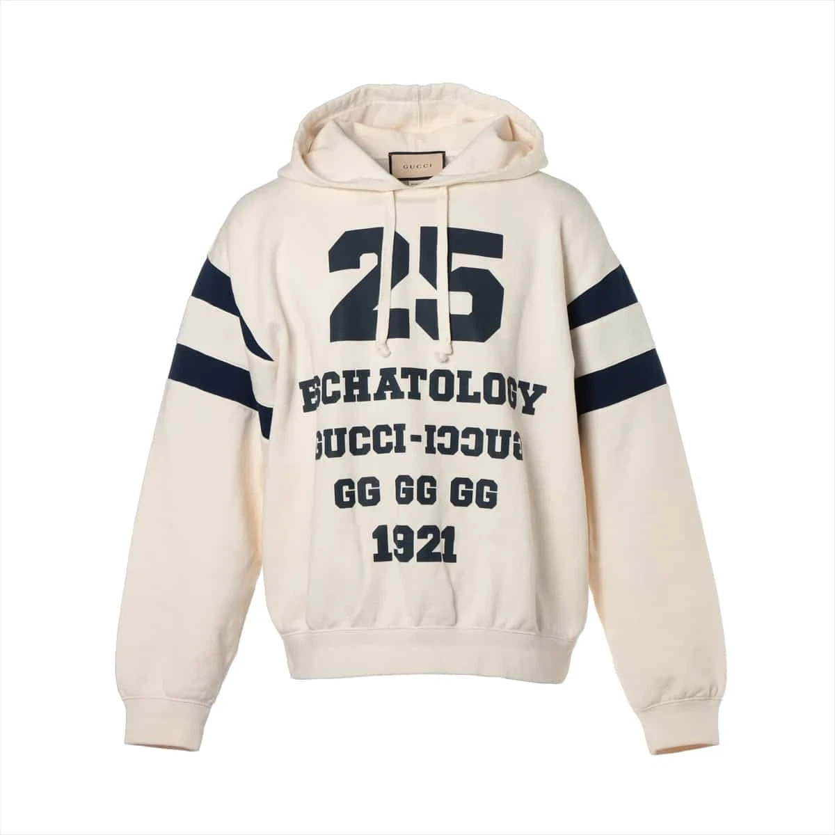 グッチ 21SS コットン パーカー S メンズ アイボリー 655469 A1660875 