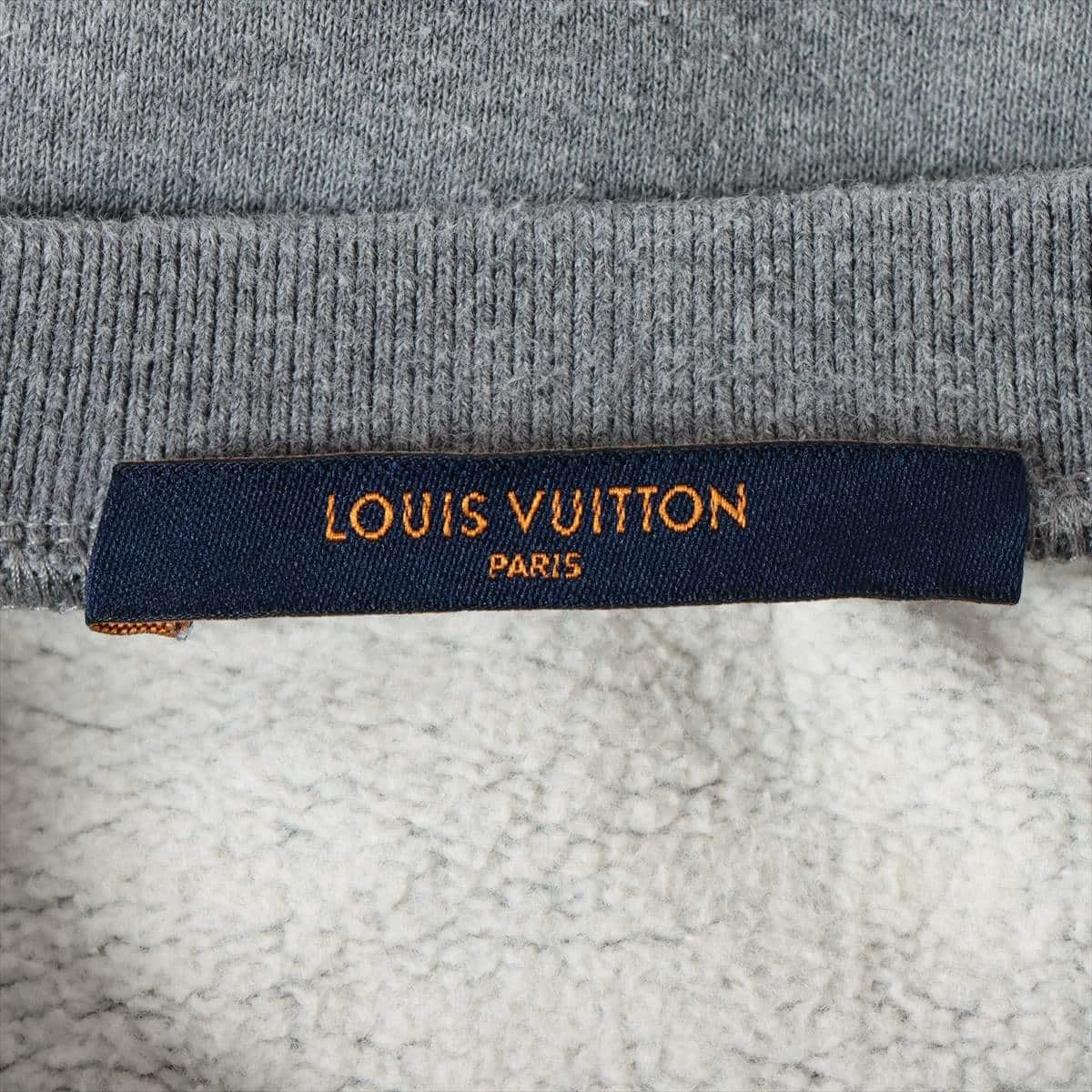 美品　ルイヴィトン LOUIS VUITTON グレー スウェット　サイズXS ヴィトン×NIGO 20AW コットン スウェット XS メンズ グレー LV