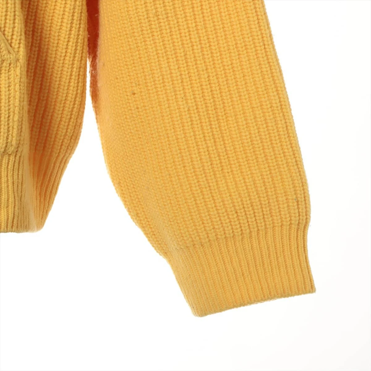 【新品未使用】CALEE ニット　黄色　XL 21AW セリーヌ 21AW ウール ニット XL メンズ イエロー エディ期 2A85W423P