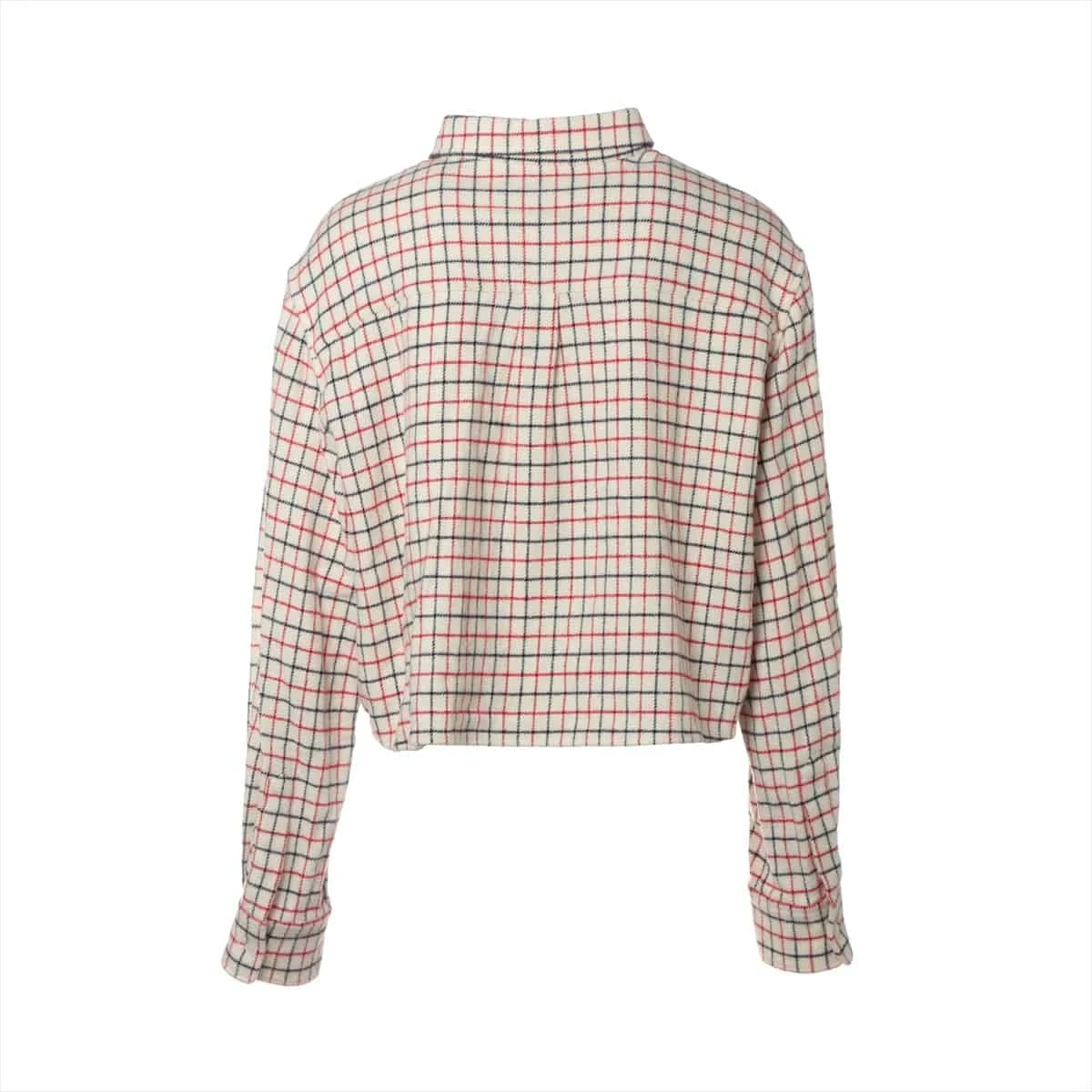 セリーヌ トリオンフ ウール×ナイロン シャツ 40 レディース