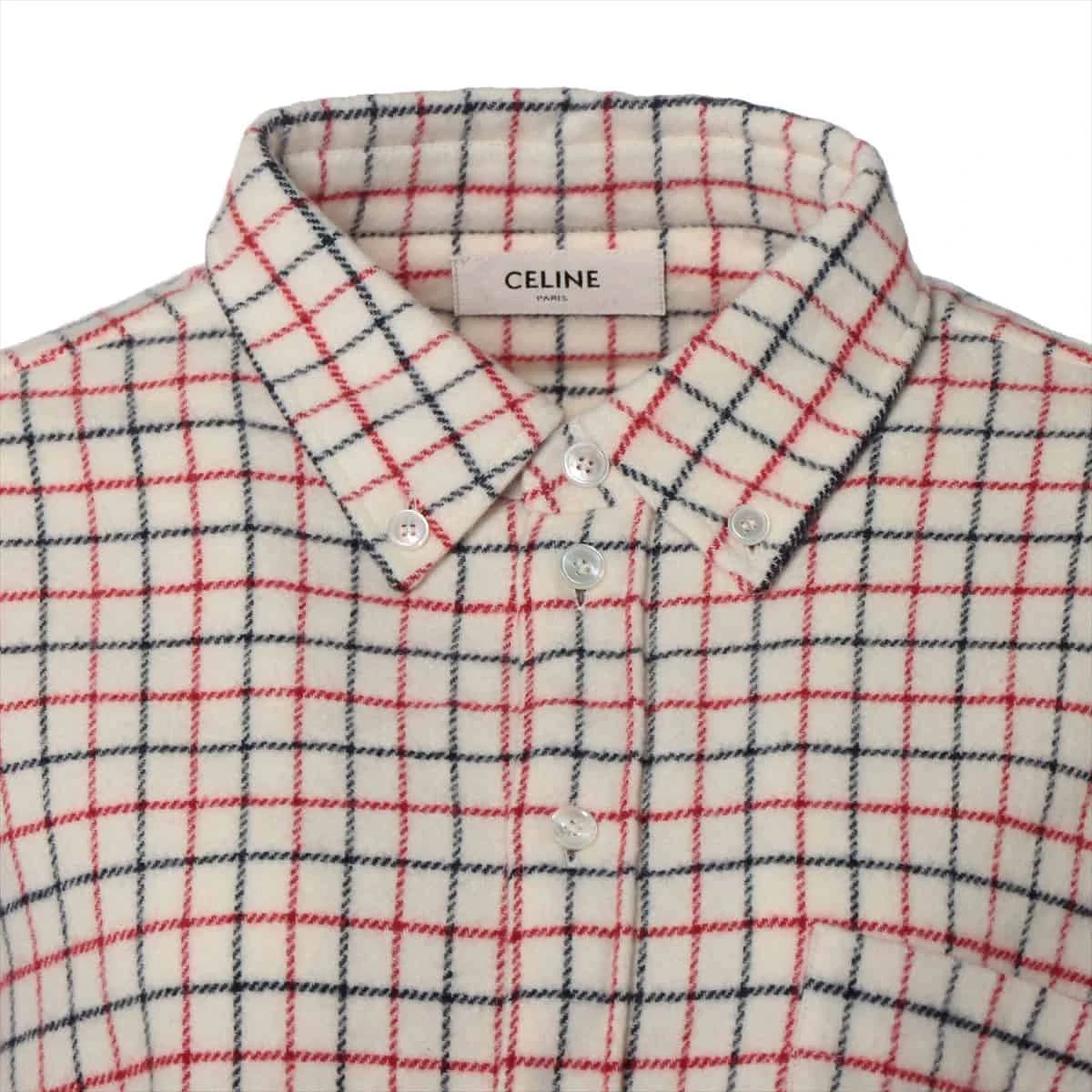 CELINE 22AW レポーターシャツ トリオンフ 40. CELINE - CELINE セリーヌ トリオンフ ボーダールーズTシャツ