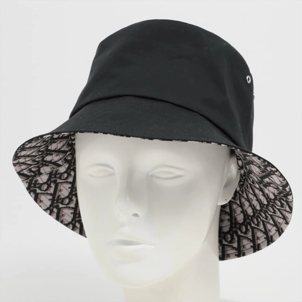 Dior ブラック バケットハット Lサイズ Dior ブラック ボブハット バケットハット 58