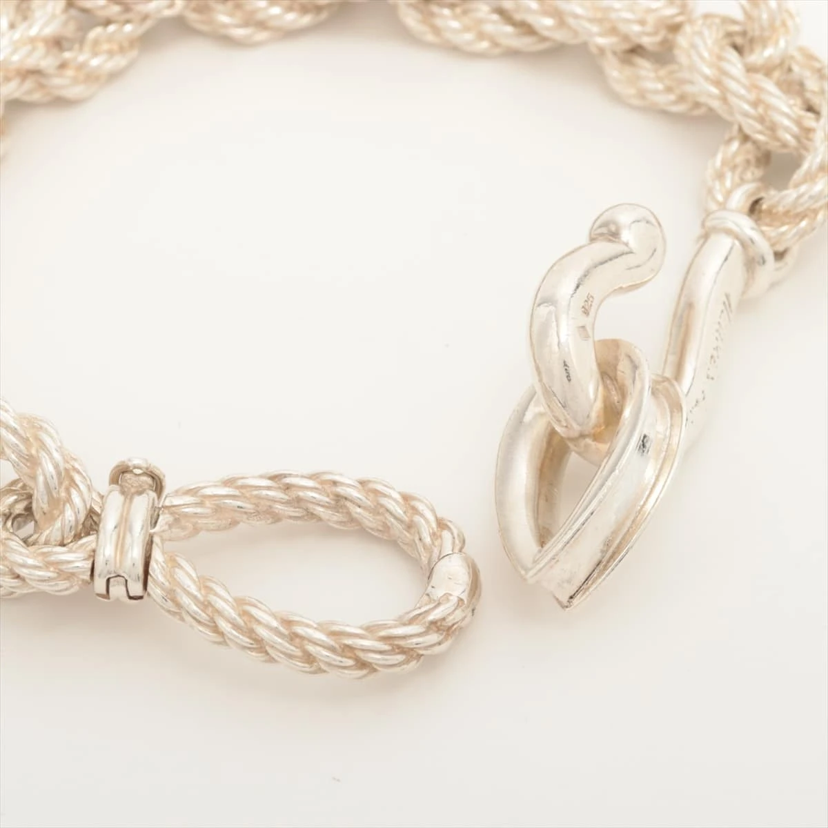 エルメス 1960s' ブレスレット 925 73.6g シルバー Quadrille